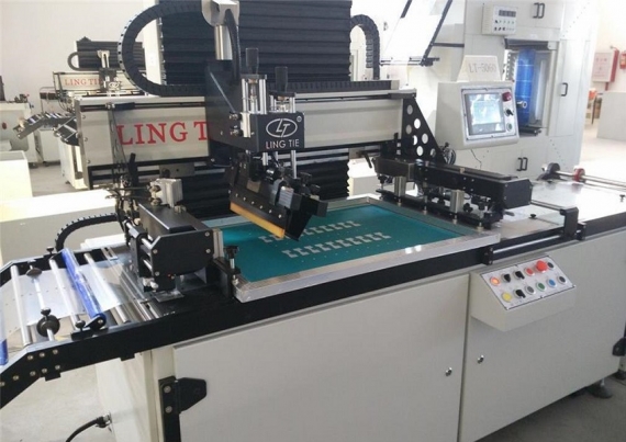Máquina de impressão de tela de rótulo de transferência de calor 
