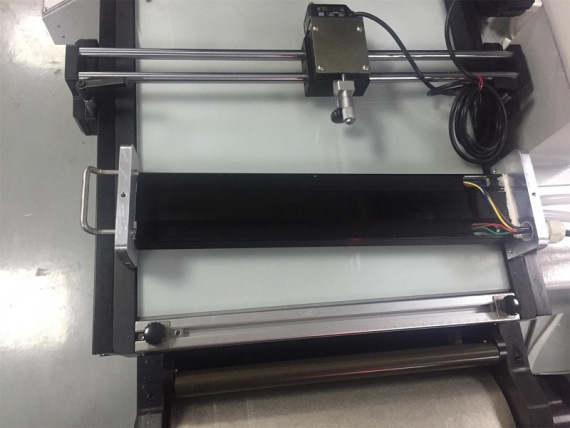 2 rolo de rolo da máquina de impressão da tela a rolar 