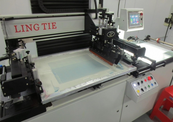 Máquina de impressão de tela de filme de PET 