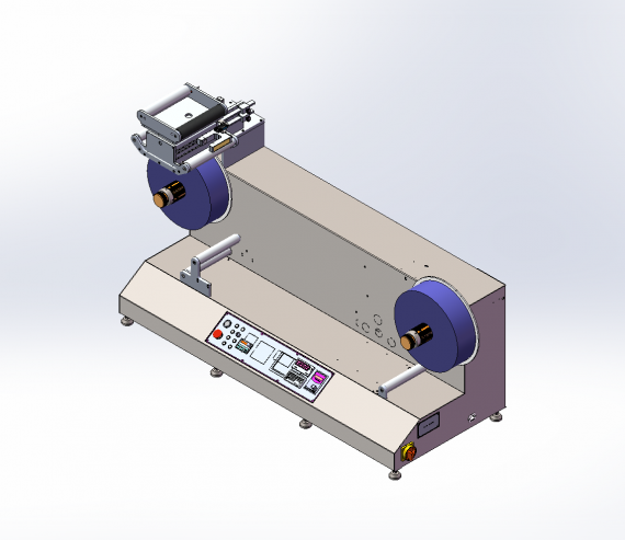 Contador de etiquetas personalizado para instalação de impressora a laser 